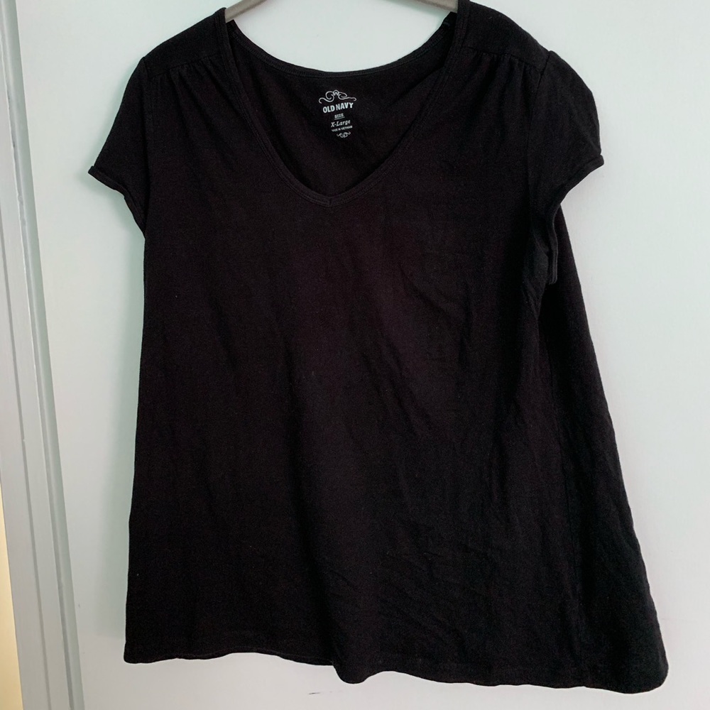 V-neck top